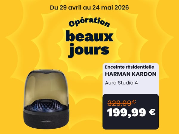 Enceinte résidentielle HARMAN KARDON Aura Studio 4
chez boulanger lyon cordeliers