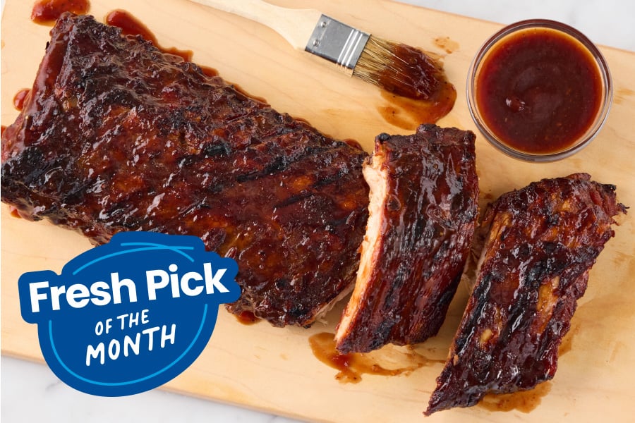 fresh pick of the month ribs
