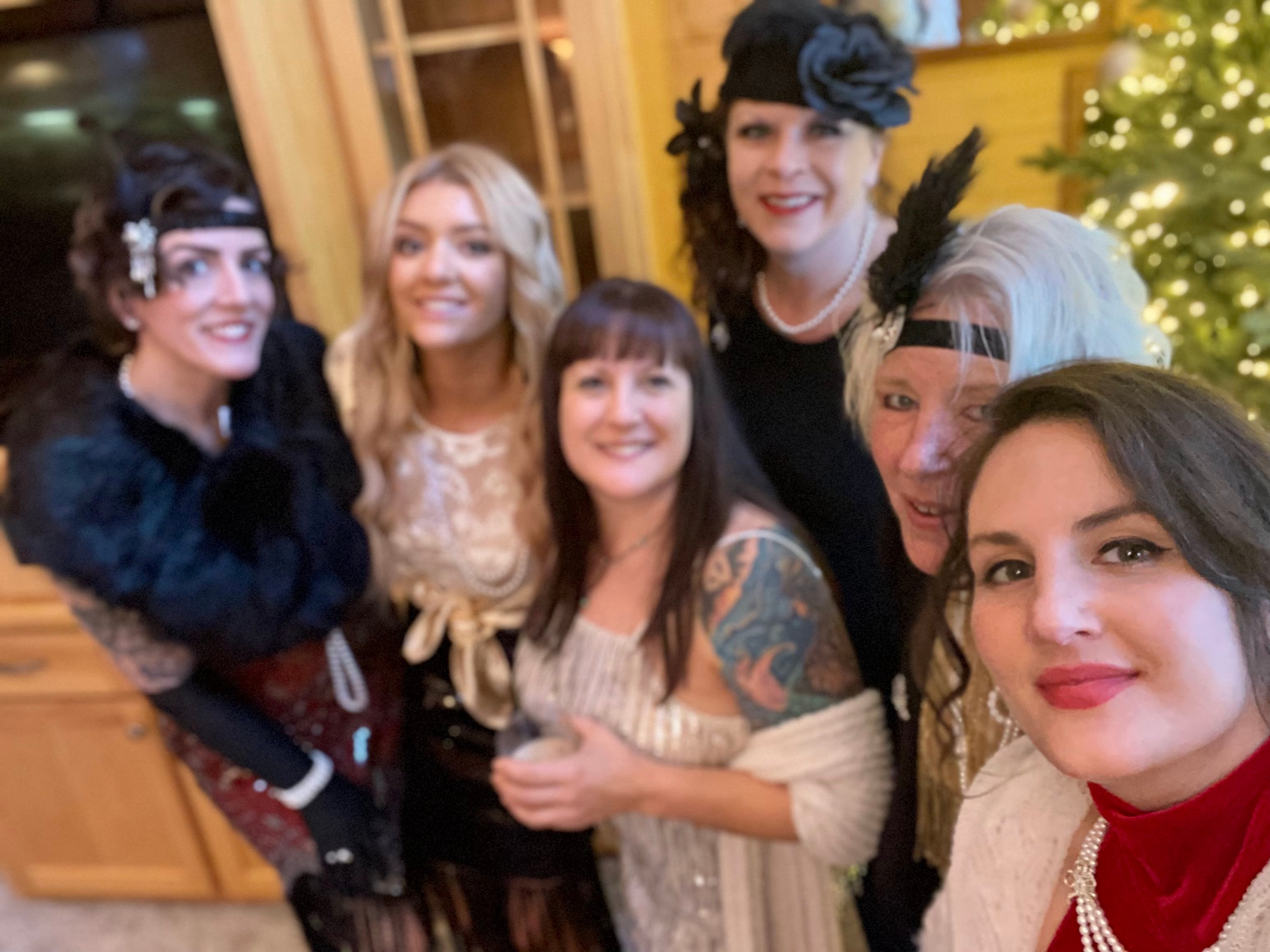 Some of our Rockstar Team at our Holiday party!