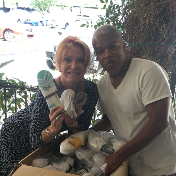 Our agency donated to a back-to-school supply drive for Dog Catchers Youth Foundation.