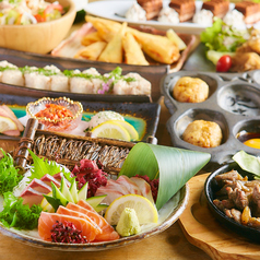 9~10月■特割■お得に宴会!刺身4種・牛サガリ付コース◆8品3500円・2h飲放→【3000円】