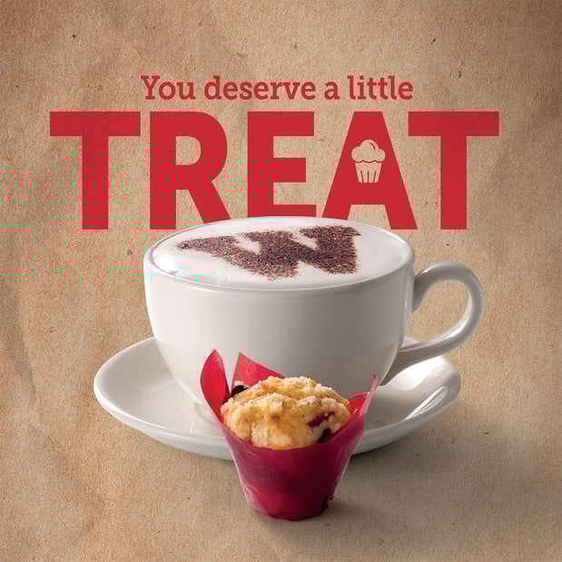 Image of FREE Mini Muffin with every Hot Drink