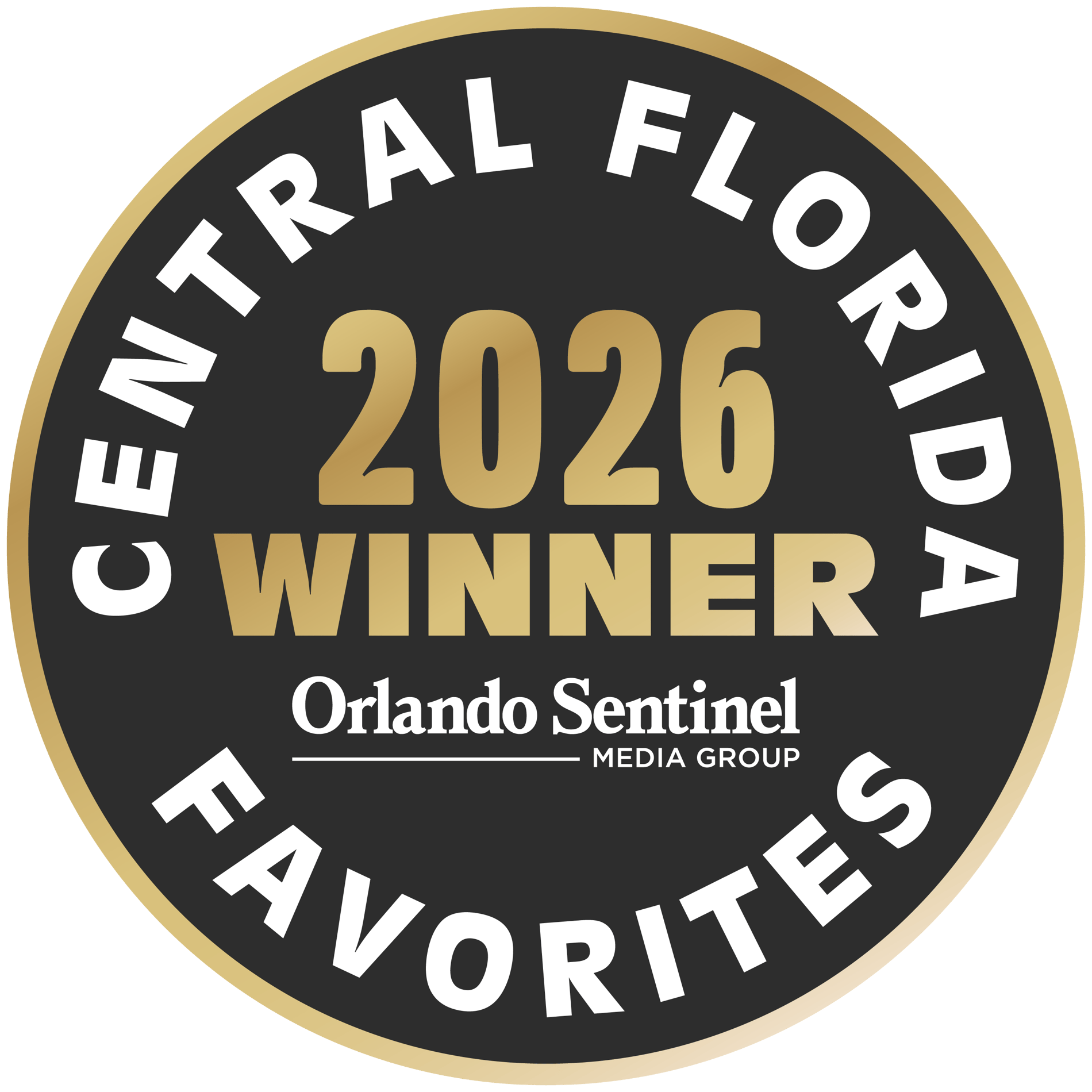 Gold Winner of Central Florida Favorites