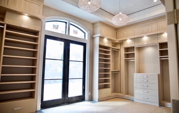 Stunning Walk-In Closet