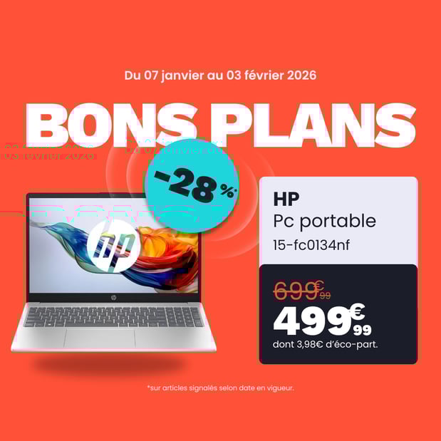 Ordinateur portable HP 15-fc0134nf