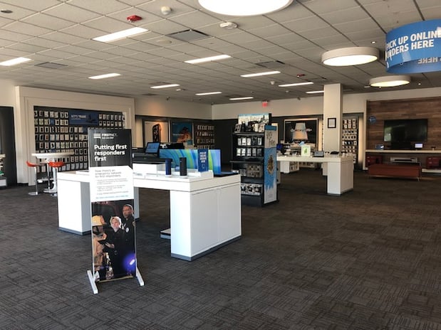 Interior of store.