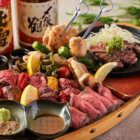 匠のグリル船盛り!肉舟匠丸