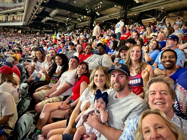 Team outing to Texas Ranger Game