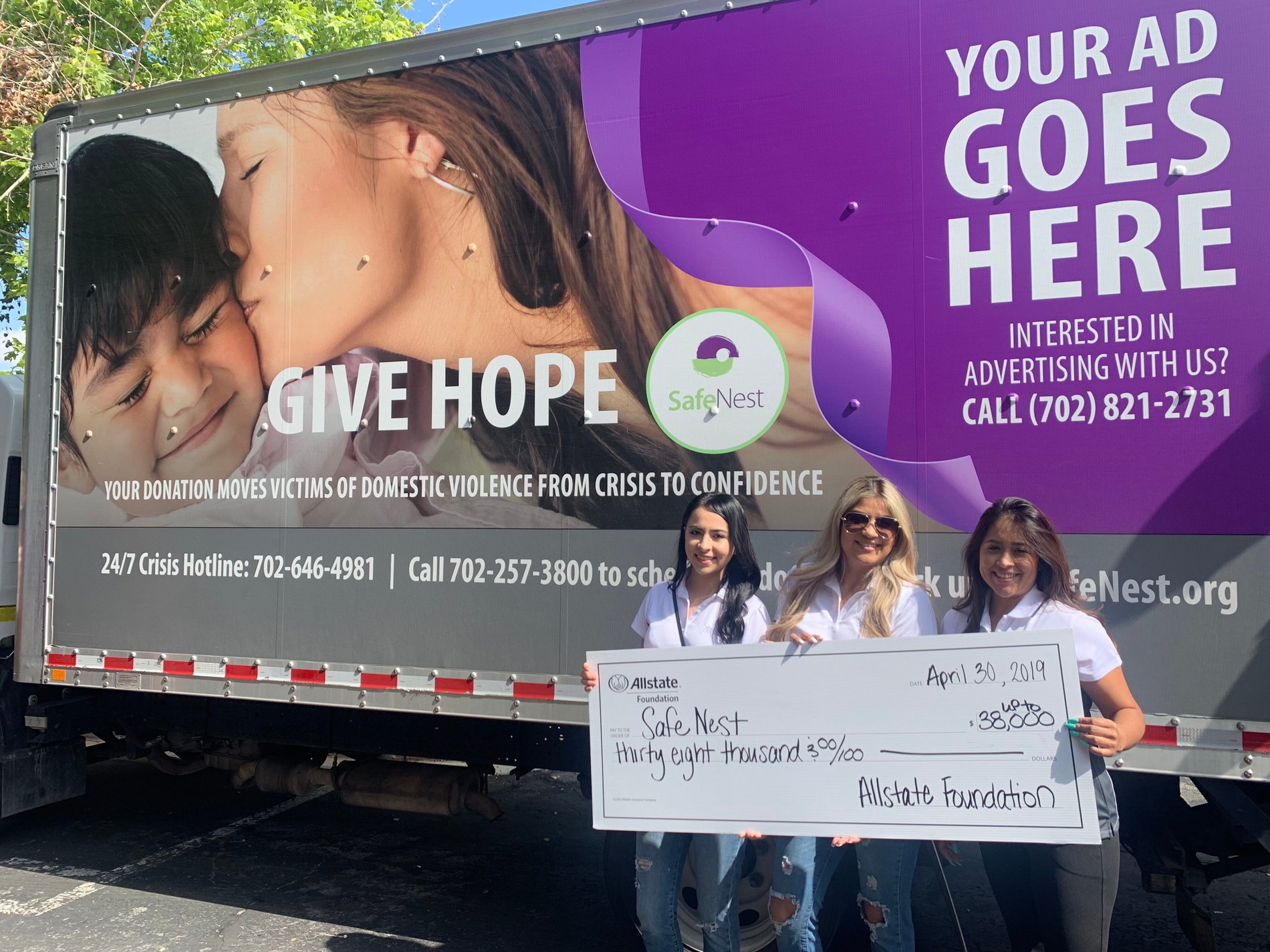 We love to help our community