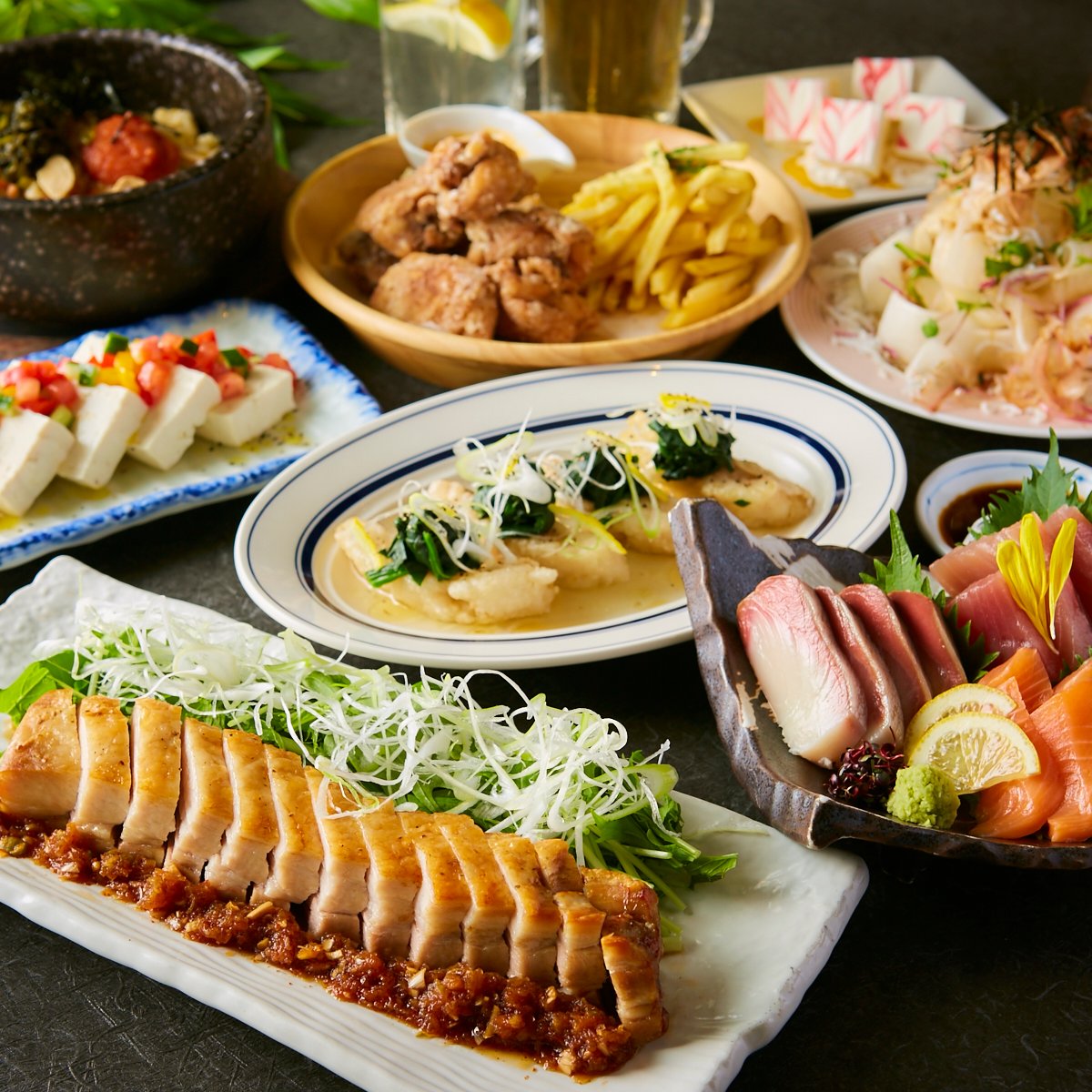 【定番】コース 8品2.5時間飲み放題 3500円