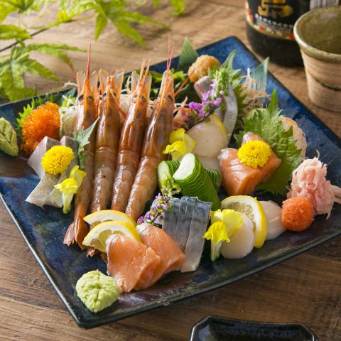 刺身盛合せ5種3貫