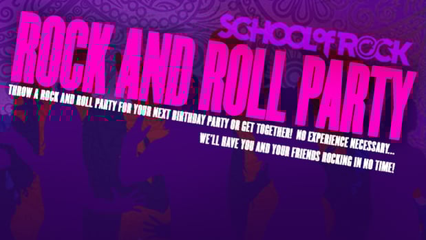 Image of Rock n Roll Birthday Party