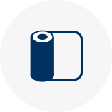 Rolled up mattress