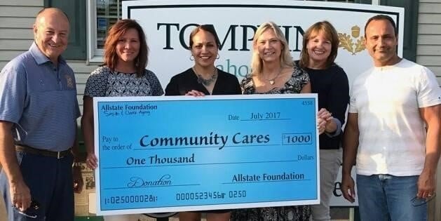 Proud supporters of Community Cares. Community Cares is a non-profit organization whose volunteers' and businesses' main goal is to support families in medical crisis, specifically families with school-aged children whose parent are undergoing major medical diagnosis, like cancer. Thank you to Amy Anderson Sayegh and everyone at Community Cares for allowing us to be a part of the valuable and selfless service you provide!!