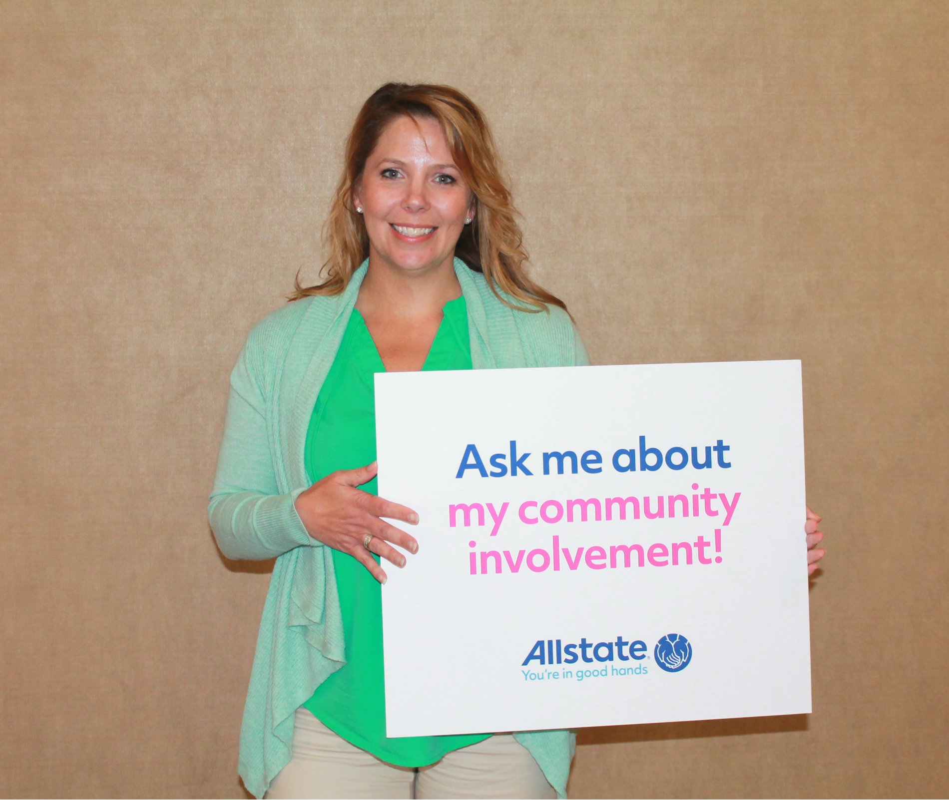 Ask me about my community involvement!