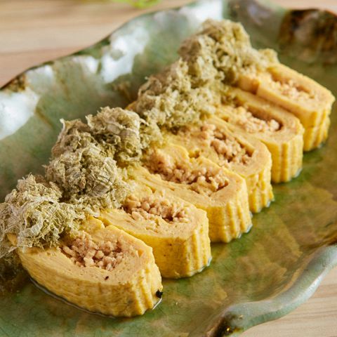 出し巻き玉子 鶏そぼろ