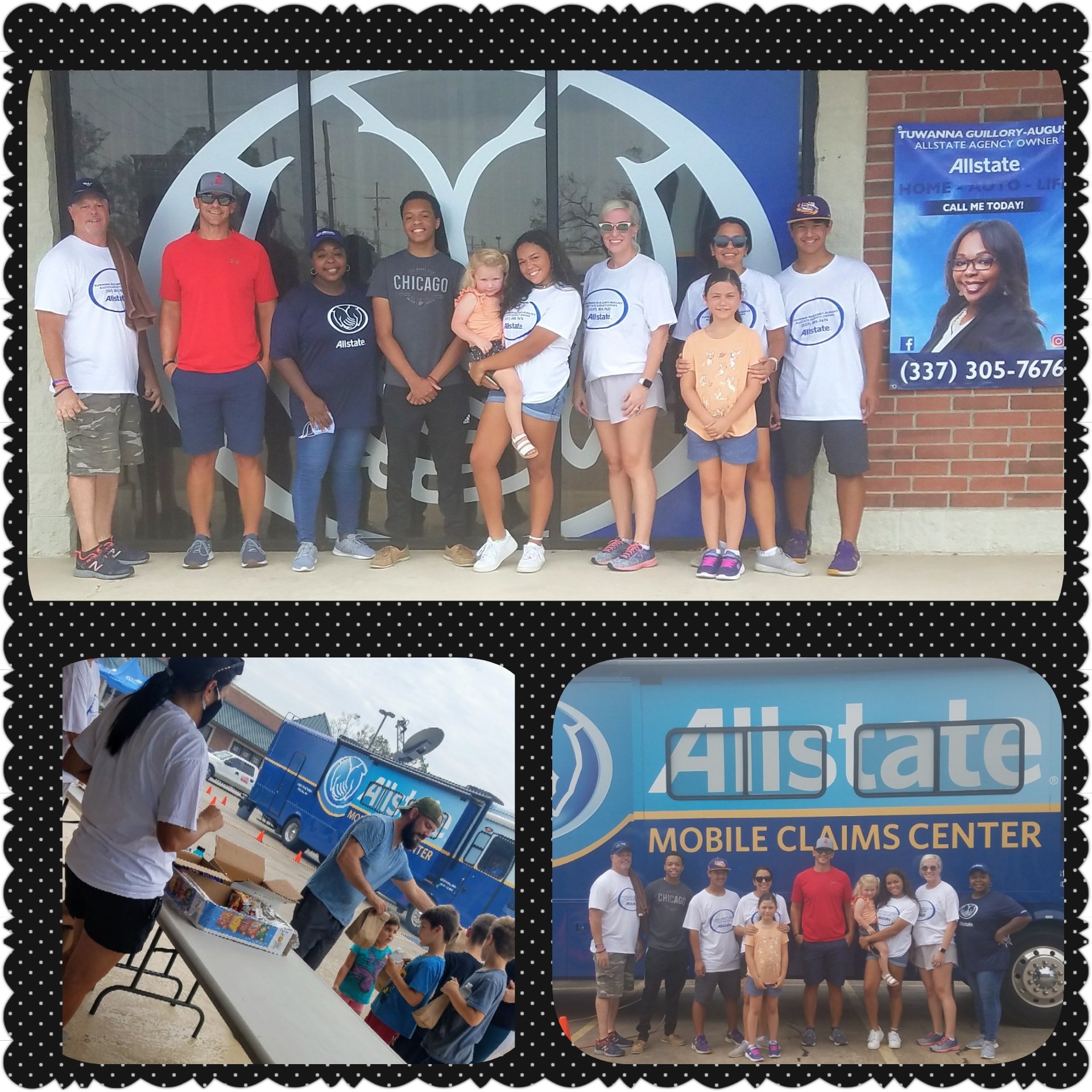 Serving our community while we recover from Hurricane Laura.