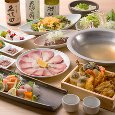 ■蘭-Ran-■旬の天麩羅、お肉or海鮮選べるお鍋付きコース【2時間飲み放題付き8品4480円】