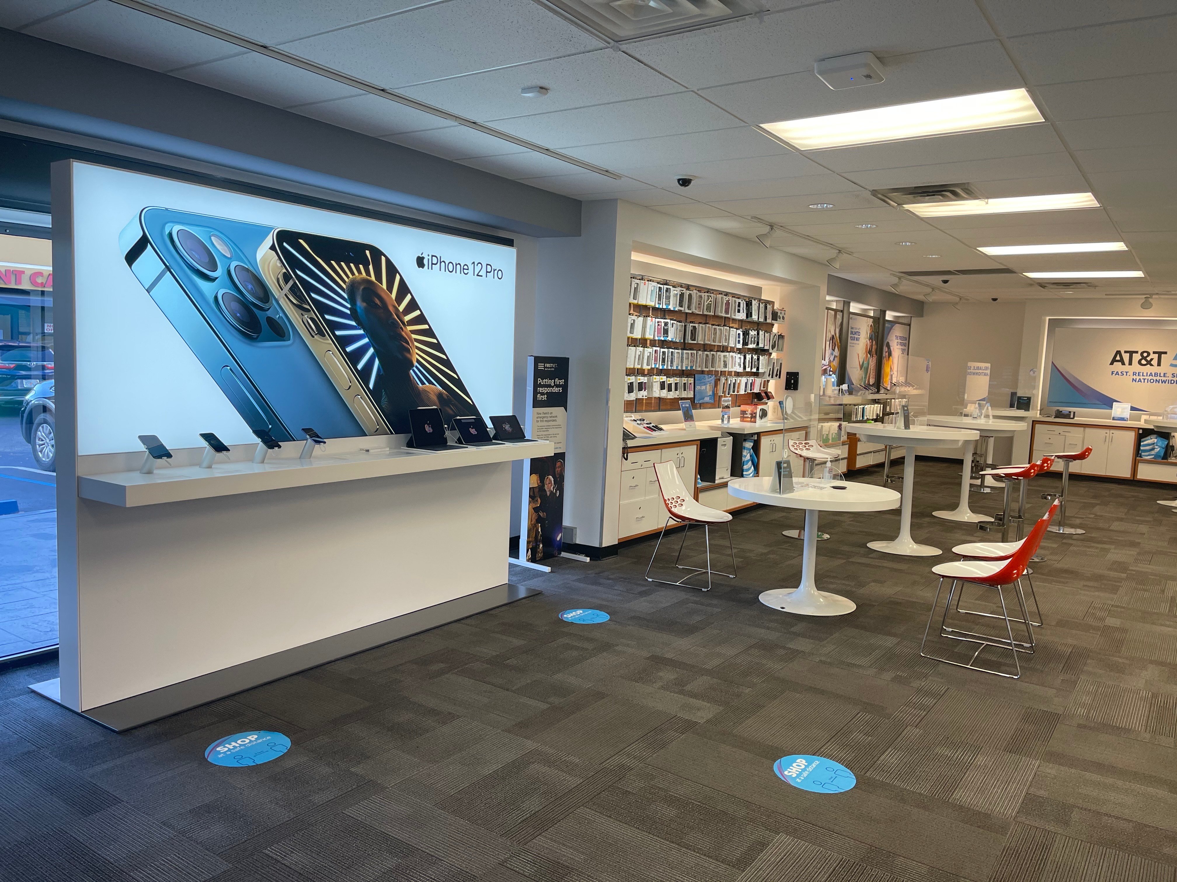 Interior left side of the store