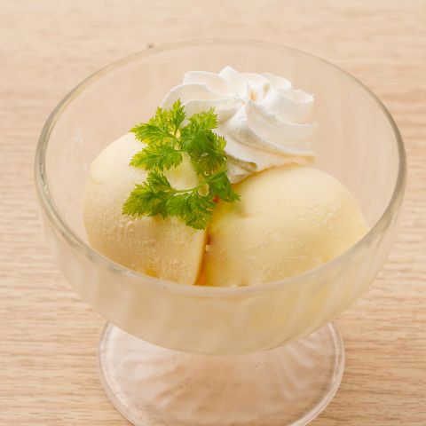 バニラアイス