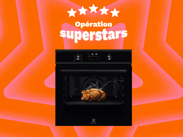 Four Pyro ELECTROLUX EOD6P67WH SteamBake CHEZ BOULANGER SOISSONS