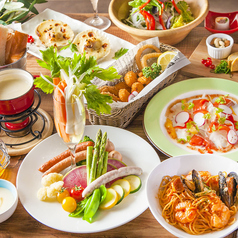 『Rich女子会』2.5h飲み放題◎チーズを堪能生チーズフォンデュ”付き!【8品3,480円】