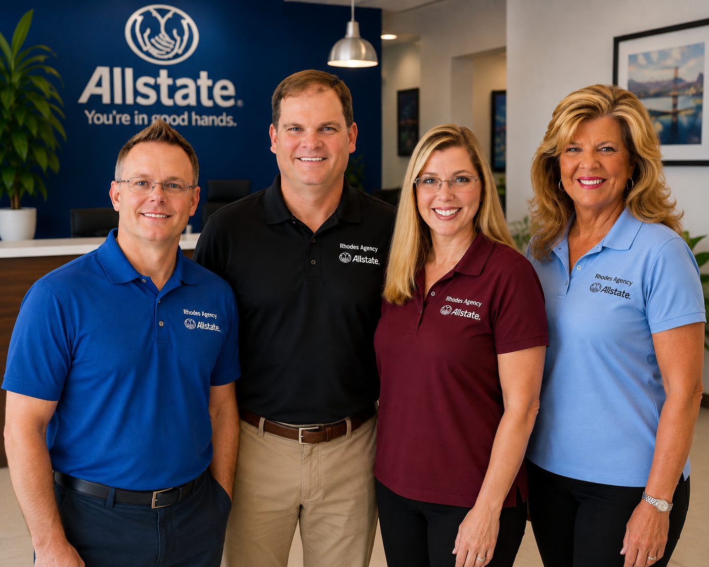 Rhodes Agency Team with Will Stanford