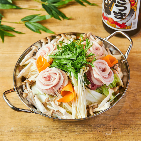 豚バラポン酢鍋