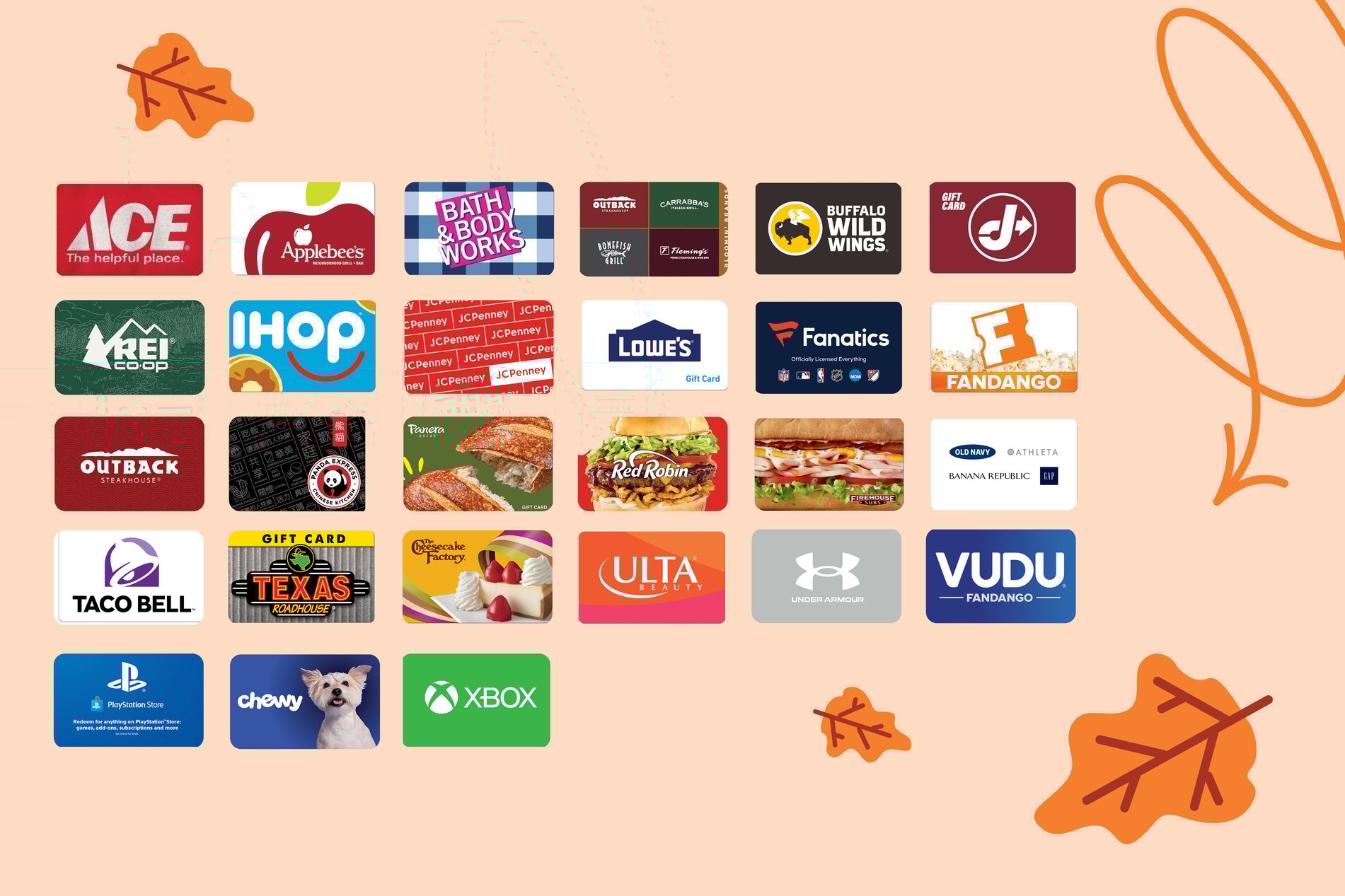 gift cards