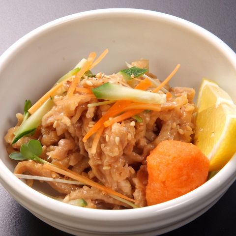 鶏皮ポン酢