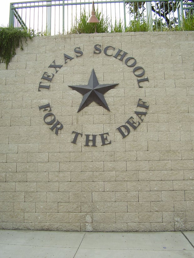 Texas School For The Deaf Logo