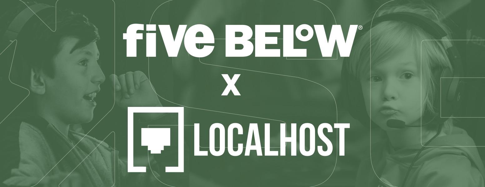 FIVE BELOW LOGO & LOCALHOST LOGO