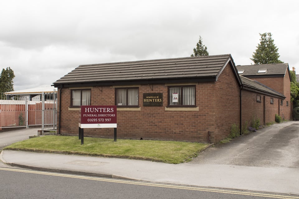 Hunters Funeral Directors in Ormskirk, Lancashire.