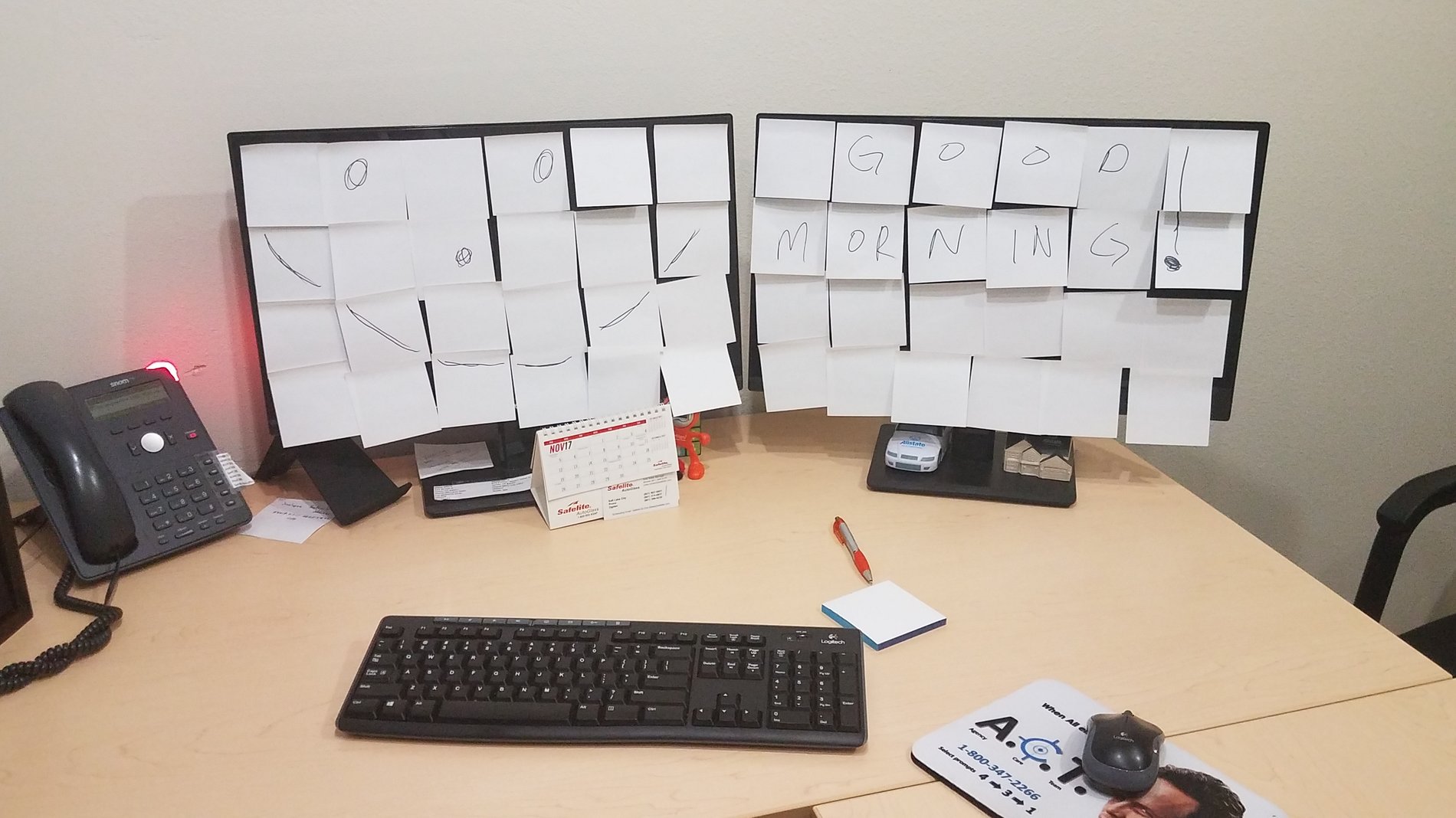 Office entertainment!