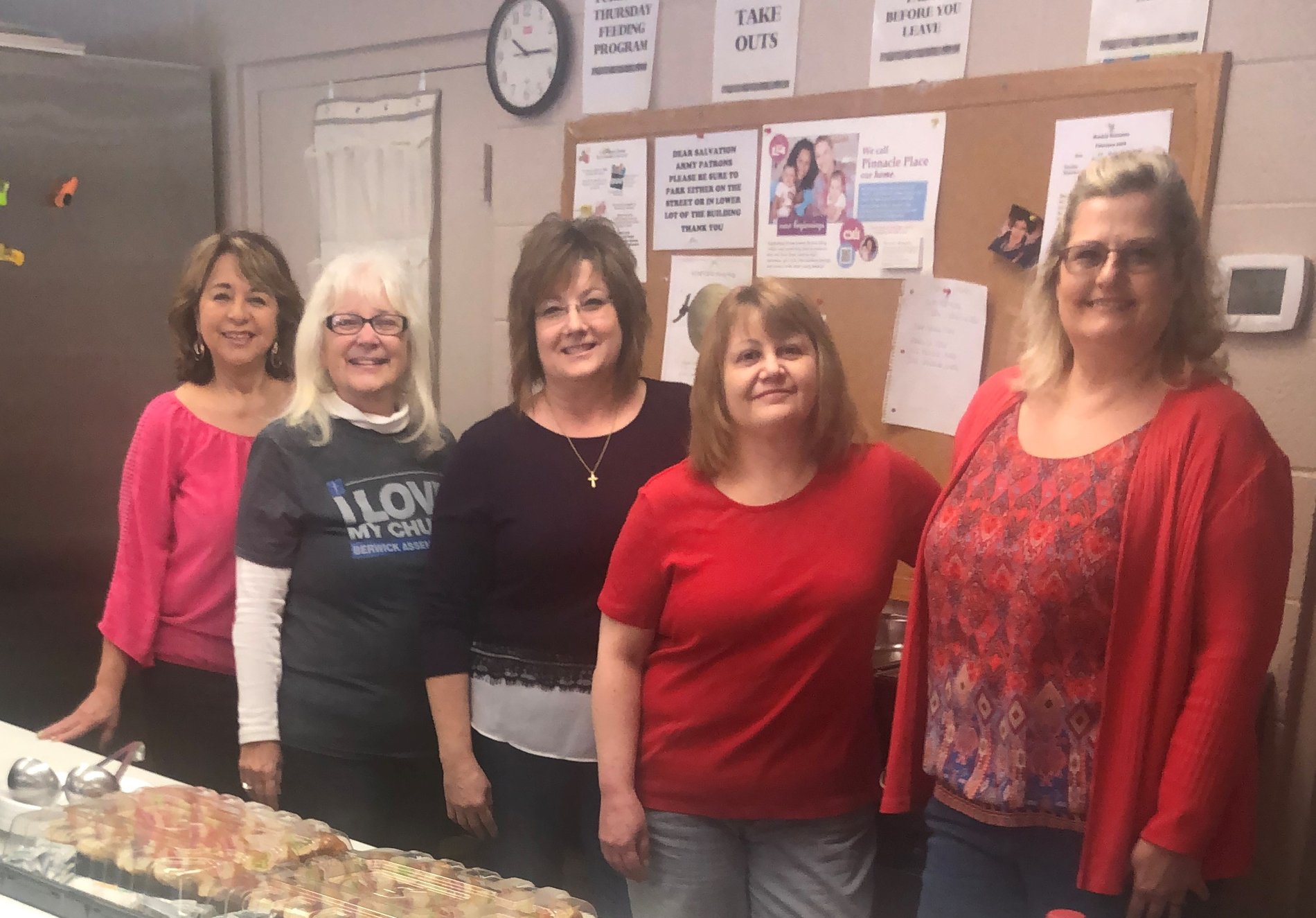 BPW donating time at the Salvation Army Soup Kitchen