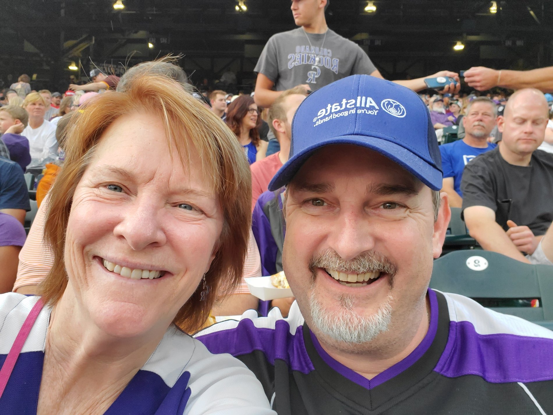 Supporting the Home Team. Go Rockies!