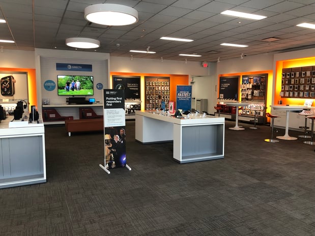 Inside right of store