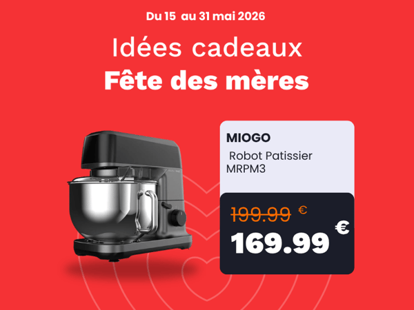Robot pâtissier Miogo Boulanger Eragny sur Oise