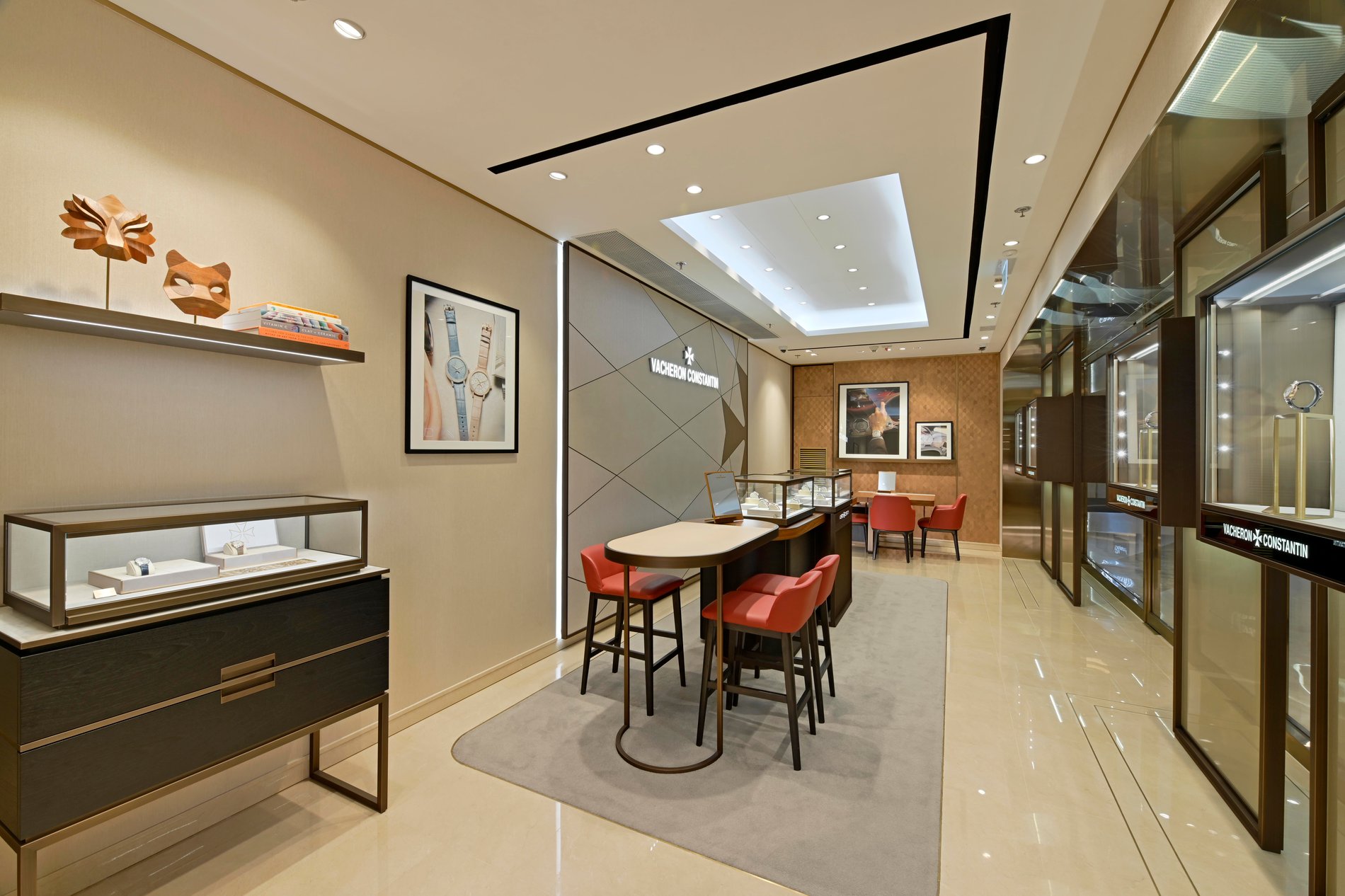 Interior del punto de venta