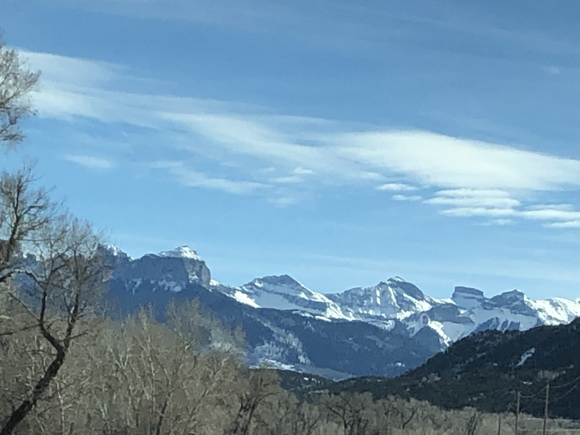 On the way to Ouray!