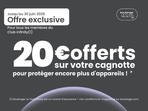 infinity
boulanger montauban
promo