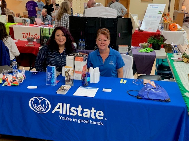 Laura & Cassandra at vender fair