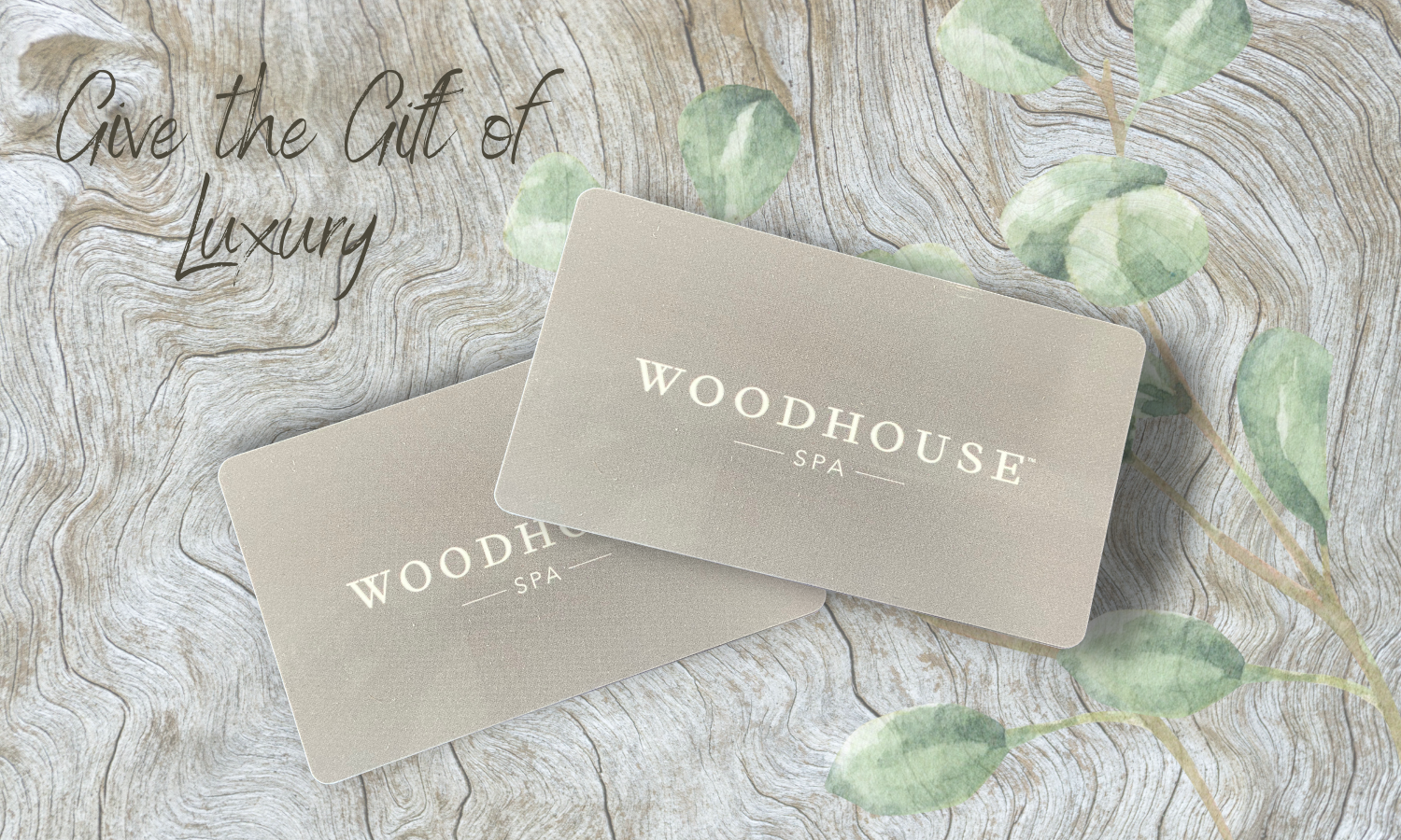 Woodhouse gift cards.
