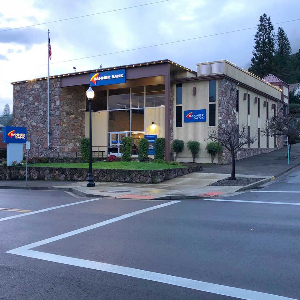 Banner Bank Kane Street branch in Roseburg, Oregon