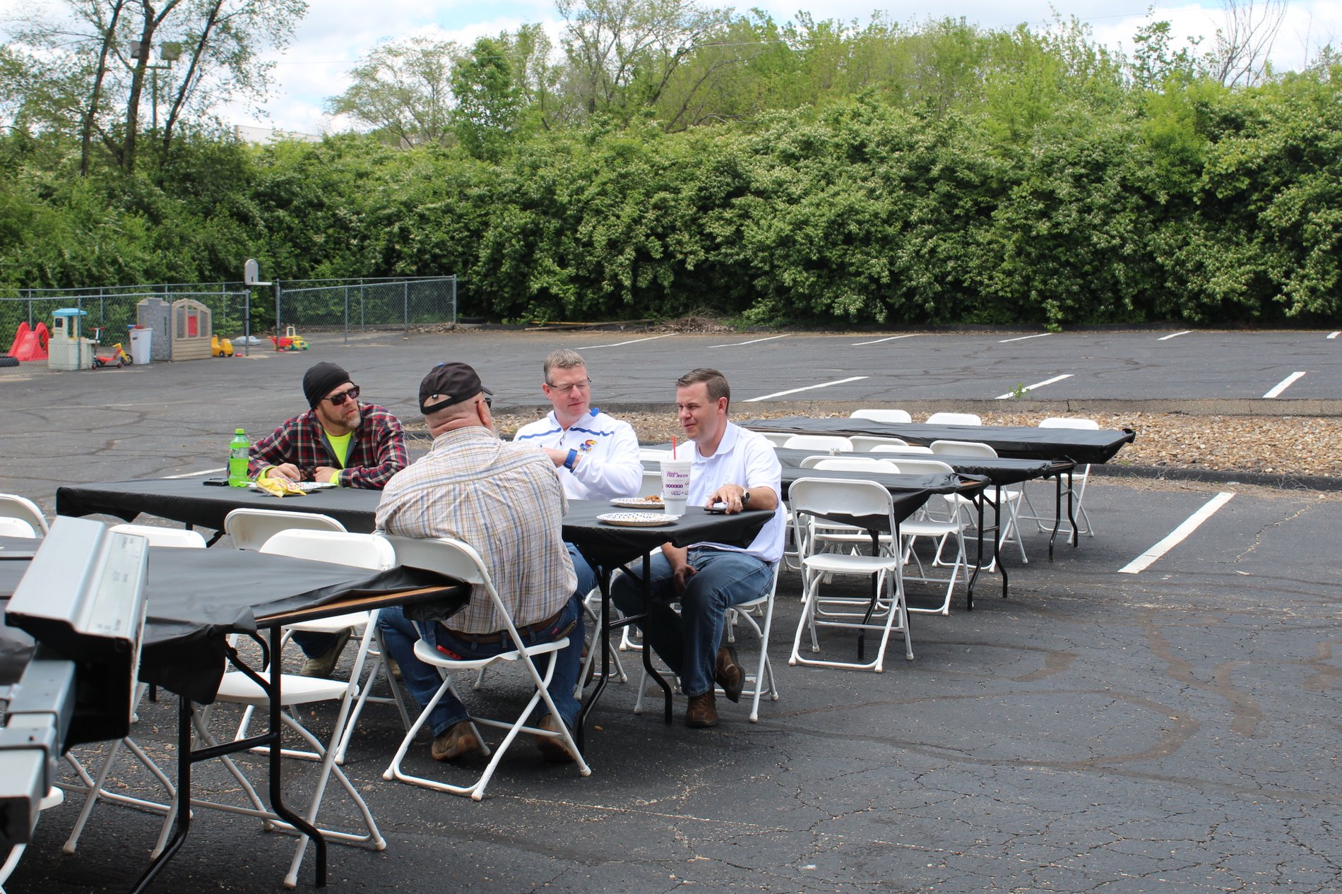 2019 Customer Appreciation Event. Eric was able to visit with Customers as the event wound down.