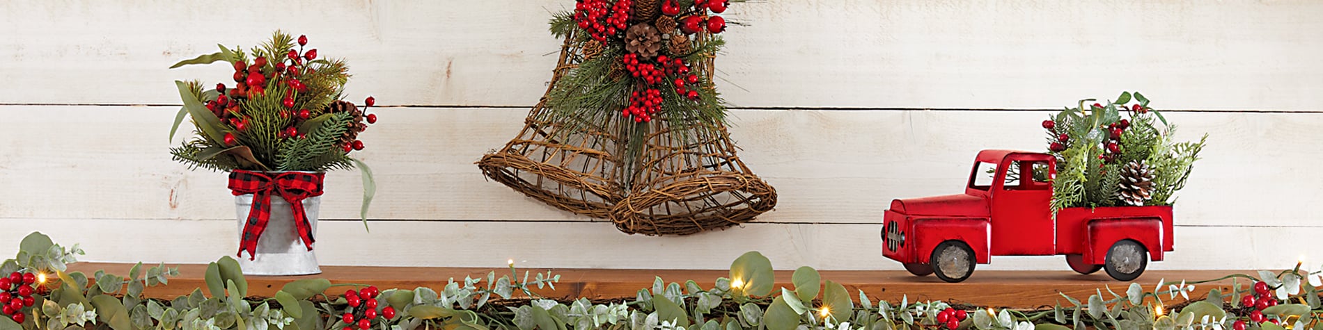 Festive Holiday decor for your Christmas decorating needs