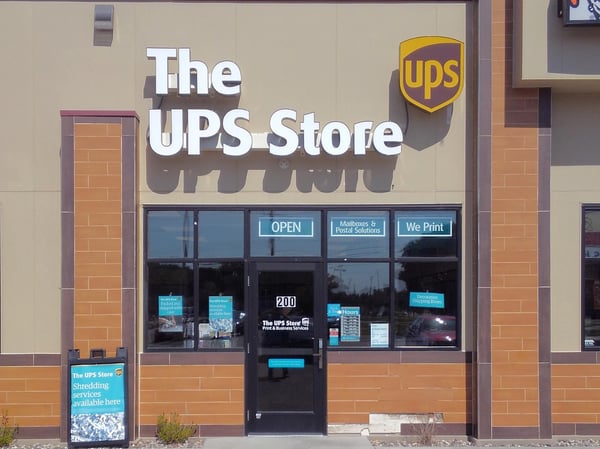 Facade of The UPS Store Eastwood Plaza - Rochester