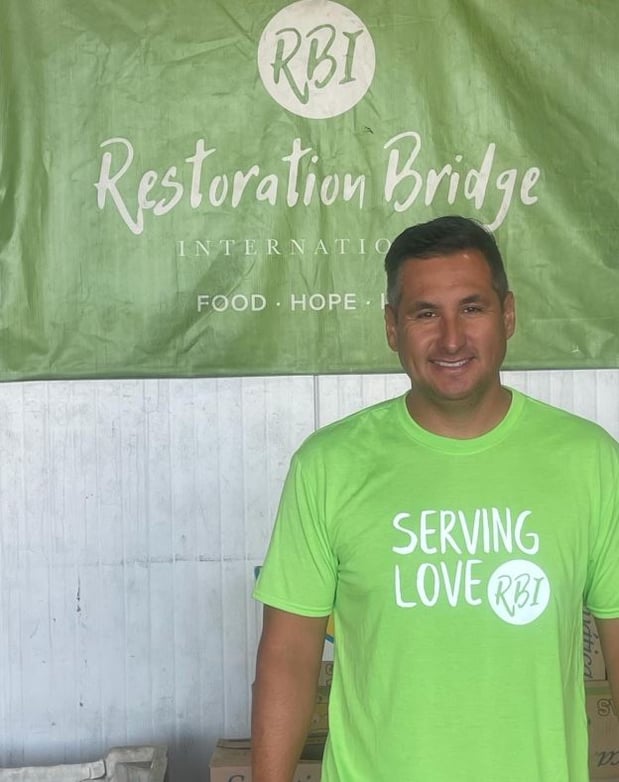 I was proud to support Restoration Bridge by driving a box van to various locations to deliver goods to assist others in our community.