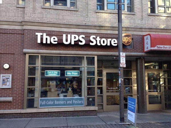 Facade of The UPS Store Ithaca