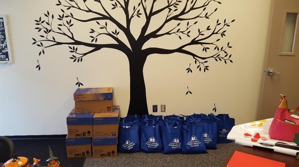 Mike Fraijo Farmers Insurance Agency supports the teachers at Robert M Pyles STEM Academy